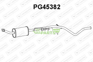 Tłumik CITROËN / PEUGEOT - 1717AK 1717P0 1717R3