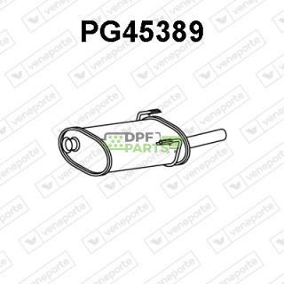 Tłumik PEUGEOT - 1726CY 9675729480 