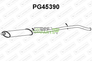 Tlumič PEUGEOT - 1717F1 1717L2 9675728580