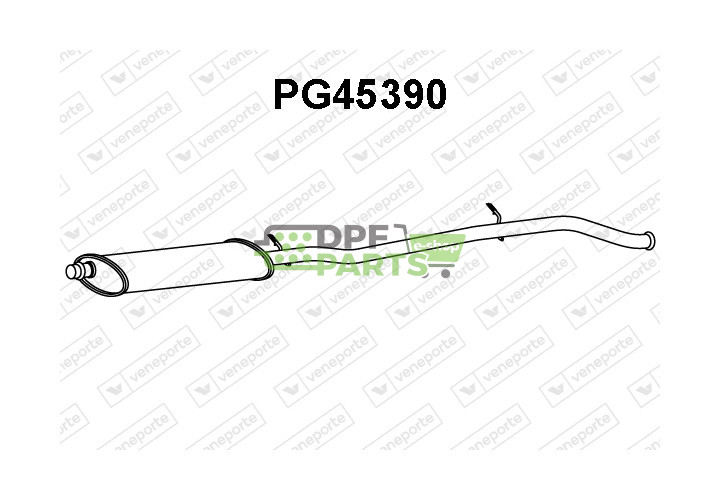 Tłumik PEUGEOT - 1717F1 1717L2 9675728580