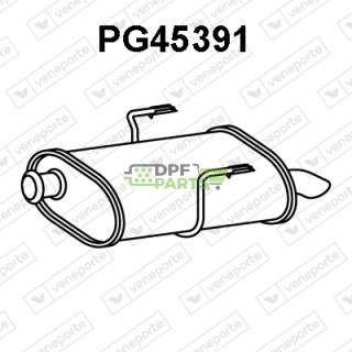 Tłumik PEUGEOT - 1726AA 1726EA 1726EE