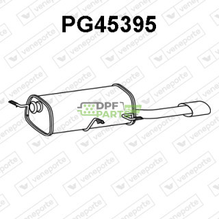 Tłumik PEUGEOT - 1726QY 1726YT 9800524980