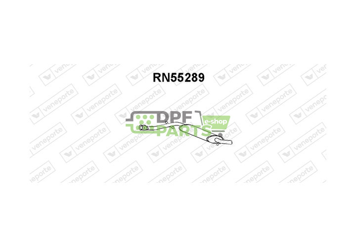 Tłumik RENAULT - 7700752517 7700780032 