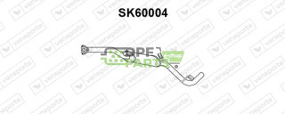 Tłumik SKODA - 007590645G 115600511 6U0253401C