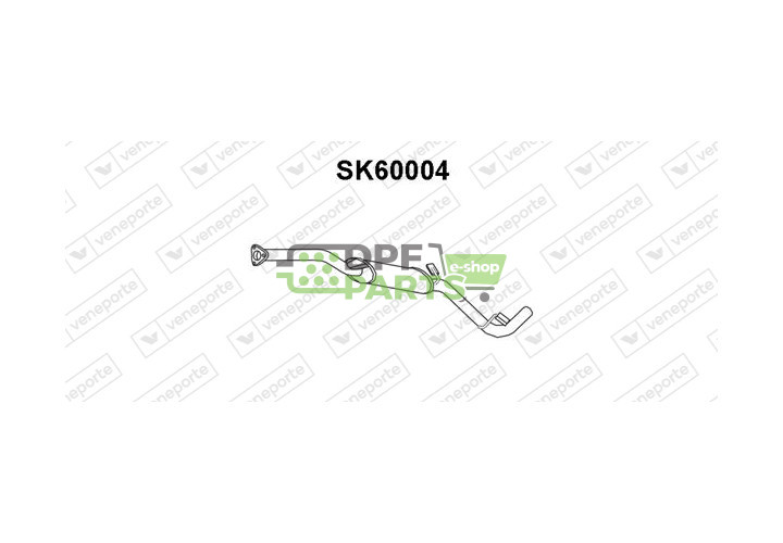 Tłumik SKODA - 007590645G 115600511 6U0253401C