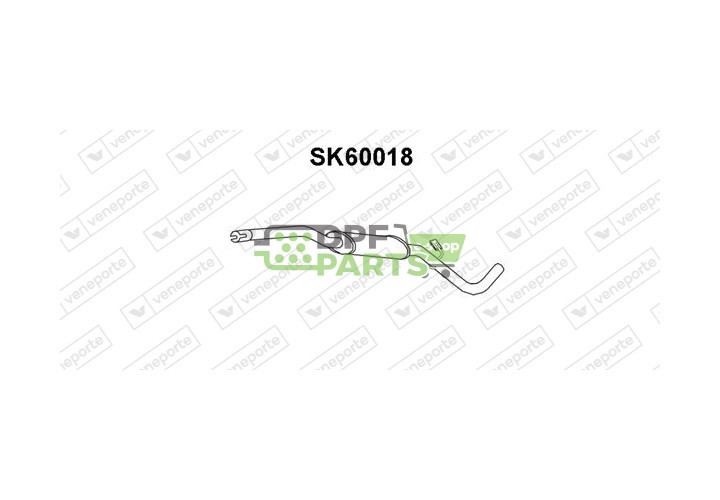 Tlumič SKODA / VOLKSWAGEN - 6U0253401E  