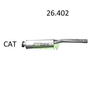 Tłumik środkowy LEXUS GS III 430 - 4.3 - 1741050430