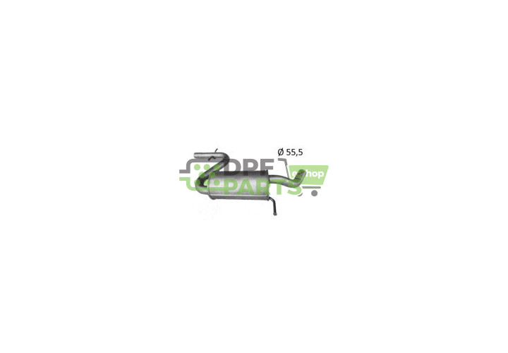 Tłumik końcowy AUDI TT Coupe/Cabrio 1.8 1998-2006 - 4A0253609AH 4A0253609BJ 4A0253609P