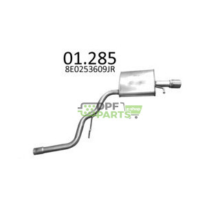 Tłumik końcowy AUDI A4 1.8 2000-2008 -