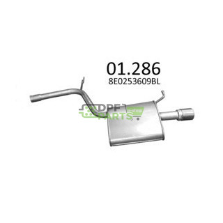 Tłumik końcowy AUDI A4 1.8 2000-2008 -