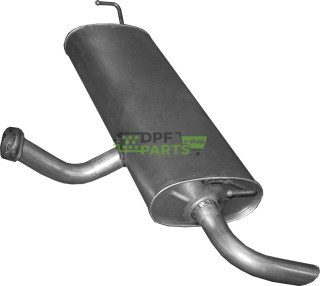 Koncový tlumič výfuku Nissan Qashqai 1.5 dCi, Polmo 15.59 A, OE 20100-4EA3A 20100-5269R