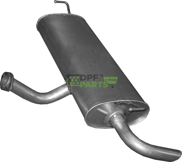 Koncový tlumič výfuku Nissan Qashqai 1.5 dCi, Polmo 15.59 A, OE 20100-4EA3A 20100-5269R