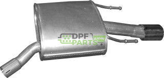 Tłumik końcowy Opel Insignia 1.6i, Polmo 17.356 A, OE 852480