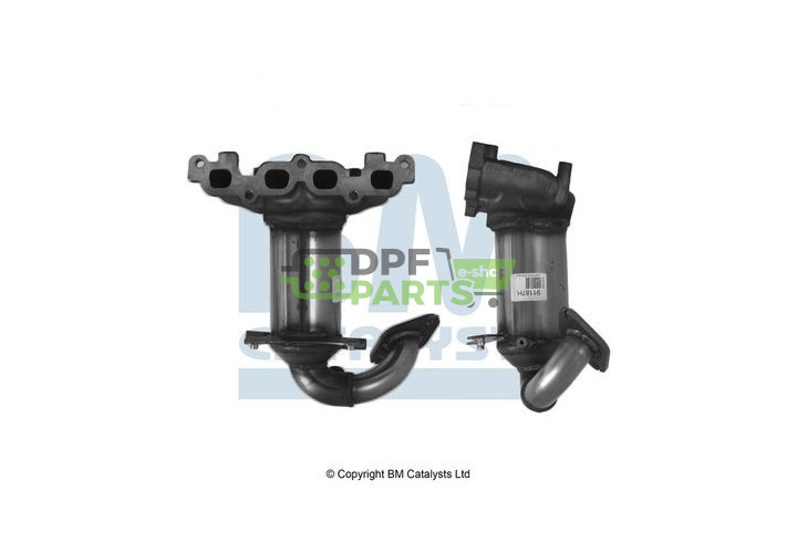 Katalizator FORD Fiesta, Fusion / MAZDA 2 - 1.25 / 1.4 16V - 1302298 1302300 1329251 1329252 C2012050X 1148757