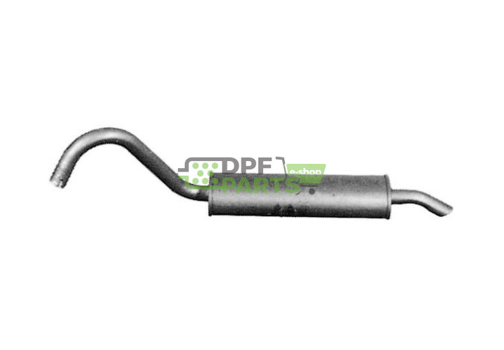 Koncový tlumič výfuku Imasaf FIAT 124 Spider (124_) 2000 - 4419684 , 5976128