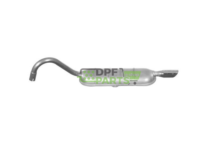 Koncový tlumič výfuku Imasaf FIAT 124 Spider (124_) 1500-1600 Sport (BS) - 4167935