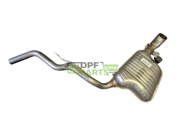 Koncový tlumič výfuku AUDI A6 C6 - 2.0 TFSi - pravá strana - P1333 EXAU6085 E01.93 4F0253610D