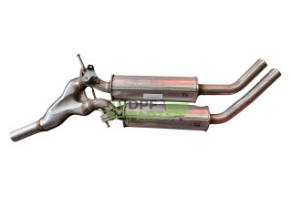 Tłumik środkowy AUDI A6 C6 - 2.0 TFSi - 4F0253409K P1336