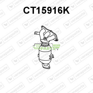 Katalyzátor CITROËN / PEUGEOT / TOYOTA - 0342L3 1608916280 171400Q060