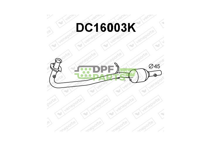 Katalizator DACIA / RENAULT - 6001547671 6001547672 6001547673