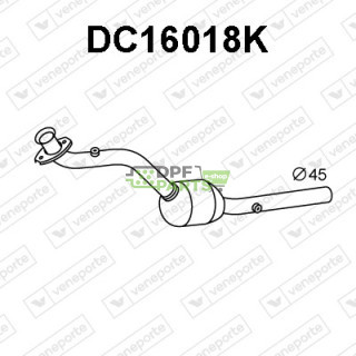 Katalyzátor DACIA / RENAULT - 200287282R 200288788R 200289190R
