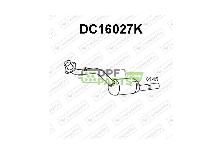 Katalizator DACIA - 200103527R 200109925R 