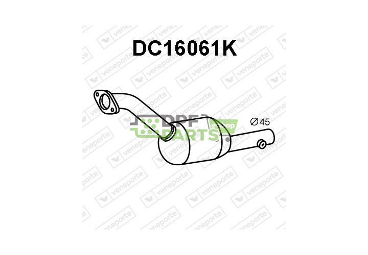 Katalizator DACIA - 200104250R 200104441R 