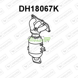 Katalizator DAIHATSU - 25051B2110 25051B2111 