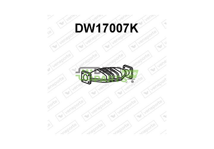 Katalizator DAEWOO - 25127748A 25127748B 25127798