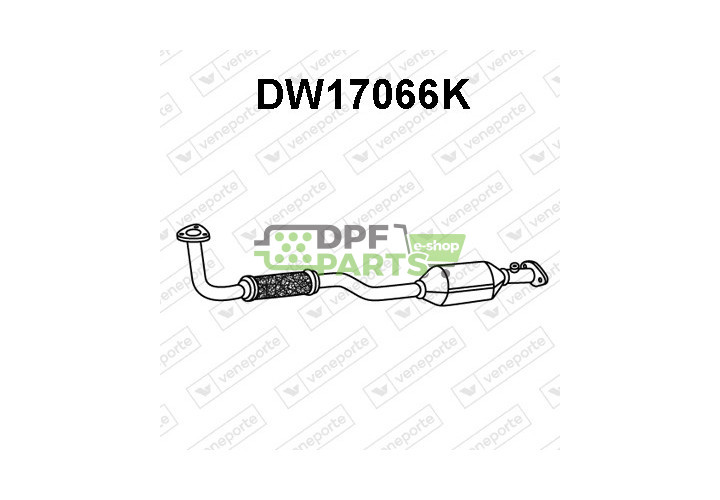 Katalizator DAEWOO - 96340221 96567437 96571318