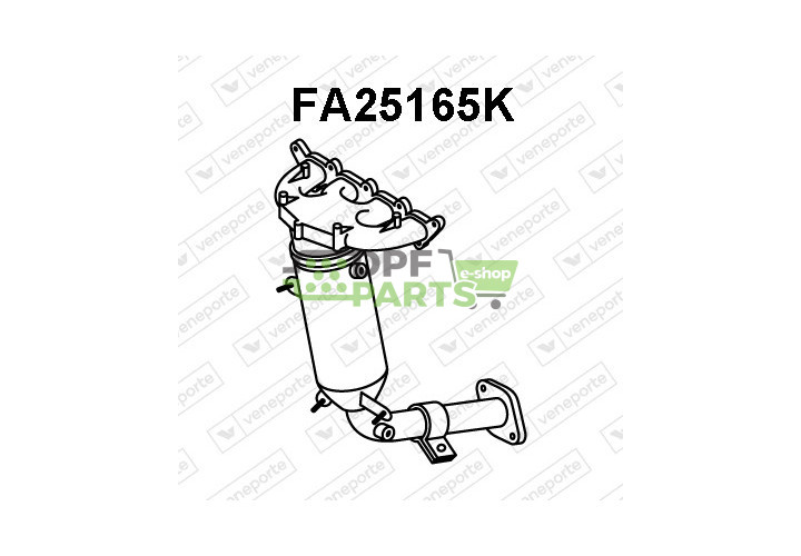 Katalizator FIAT / LANCIA - 51804371 51909747 