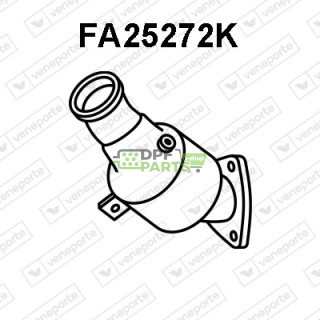 Katalizator FIAT - 1366660080 1385360080 