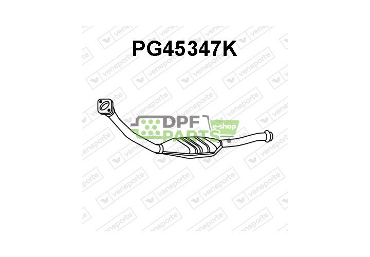 Katalyzátor PEUGEOT - 170563 1705H8 1705V4