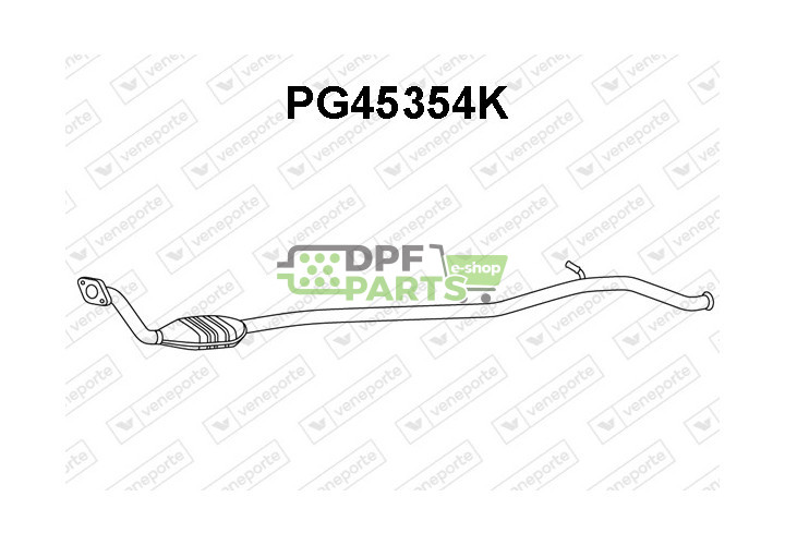 Katalizator PEUGEOT - 1705CJ 1705J2 1705R6