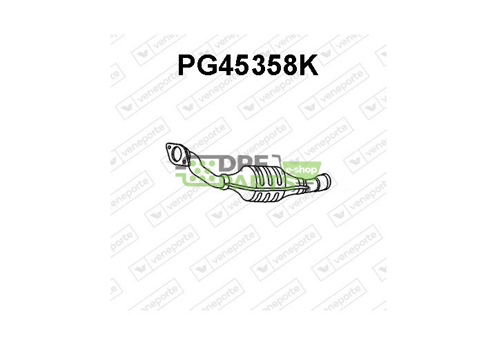 Katalizator PEUGEOT - 1705J3 1705J4 1705J5