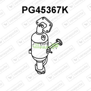 Katalizator CITROËN / PEUGEOT / TOYOTA - 171400Q090 171400Q100 B000871480