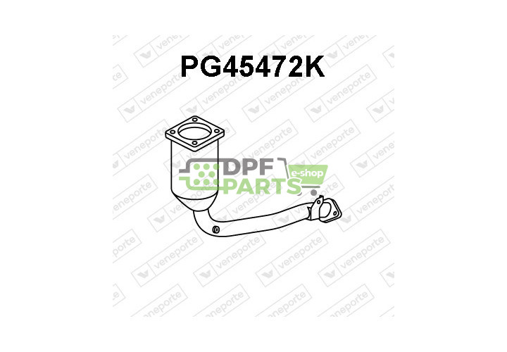Katalizator PEUGEOT - 1608958380 1731EX 1731EY