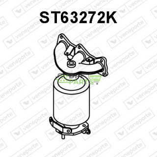 Katalizator SEAT / SKODA / VOLKSWAGEN - 03E253020FX  