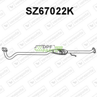 Katalizator SUZUKI - 1419075F10 1419075F11 