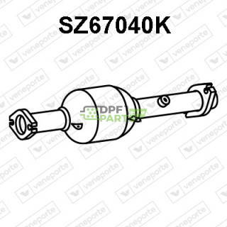 Katalizator SUZUKI - 1425079GA0  