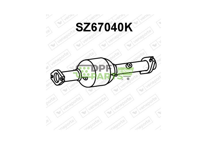 Katalizator SUZUKI - 1425079GA0  