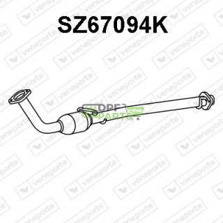 Katalizator SUZUKI - 1419076J32H02 1419080AV0 