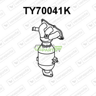 Katalizator TOYOTA - 171400Q020 1714040020 