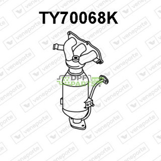 Katalizator TOYOTA - 171400Q030 171400Q070 1714040040