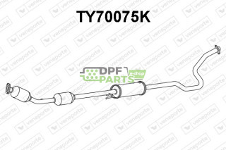 Katalizator TOYOTA - 1741021490  