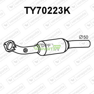 Katalizator TOYOTA - 174100TA90