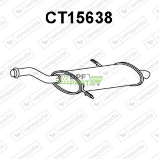 Tłumik CITROËN / PEUGEOT - 173098  