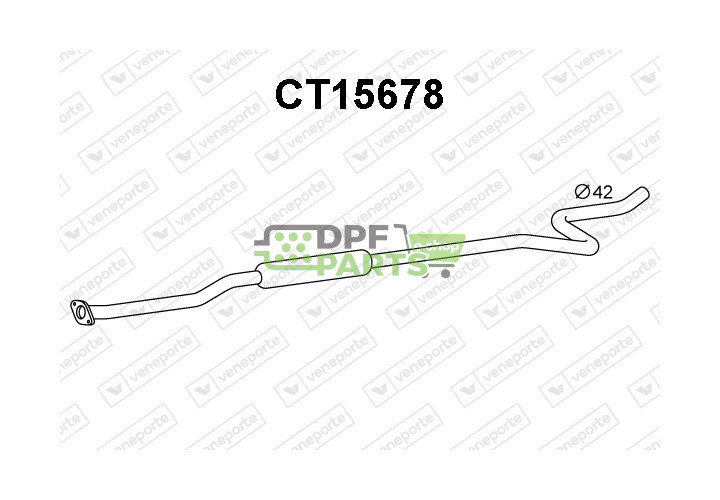 Tłumik CITROËN / PEUGEOT - 1717EZ  