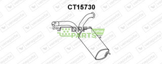 Tłumik CITROËN / FIAT / PEUGEOT - 173055 9661845080 