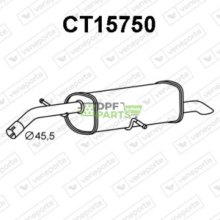 Tłumik CITROËN / PEUGEOT - 1730GX  